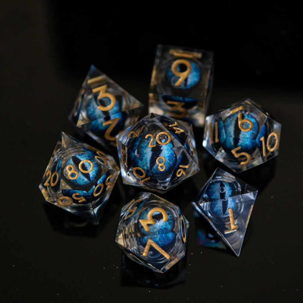 Legacy of Blue Eyes Liquid Core Dice Set (ONLINE ORDER ONLY)