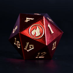 Mountain Mana Spindown Metal D20 (ONLINE ORDER ONLY)