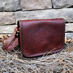 The Wanderer Leather Satchel - Small (ONLINE ORDER ONLY)