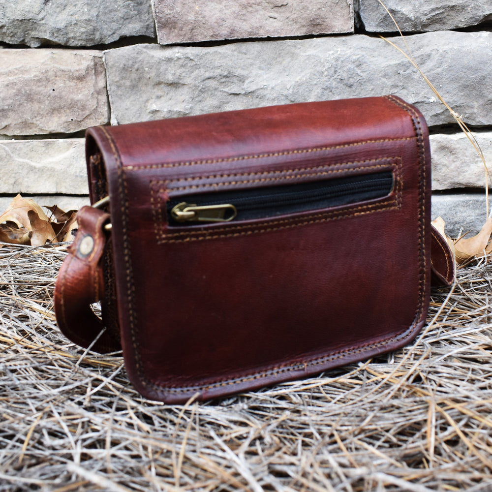The Wanderer Leather Satchel - Small (ONLINE ORDER ONLY)