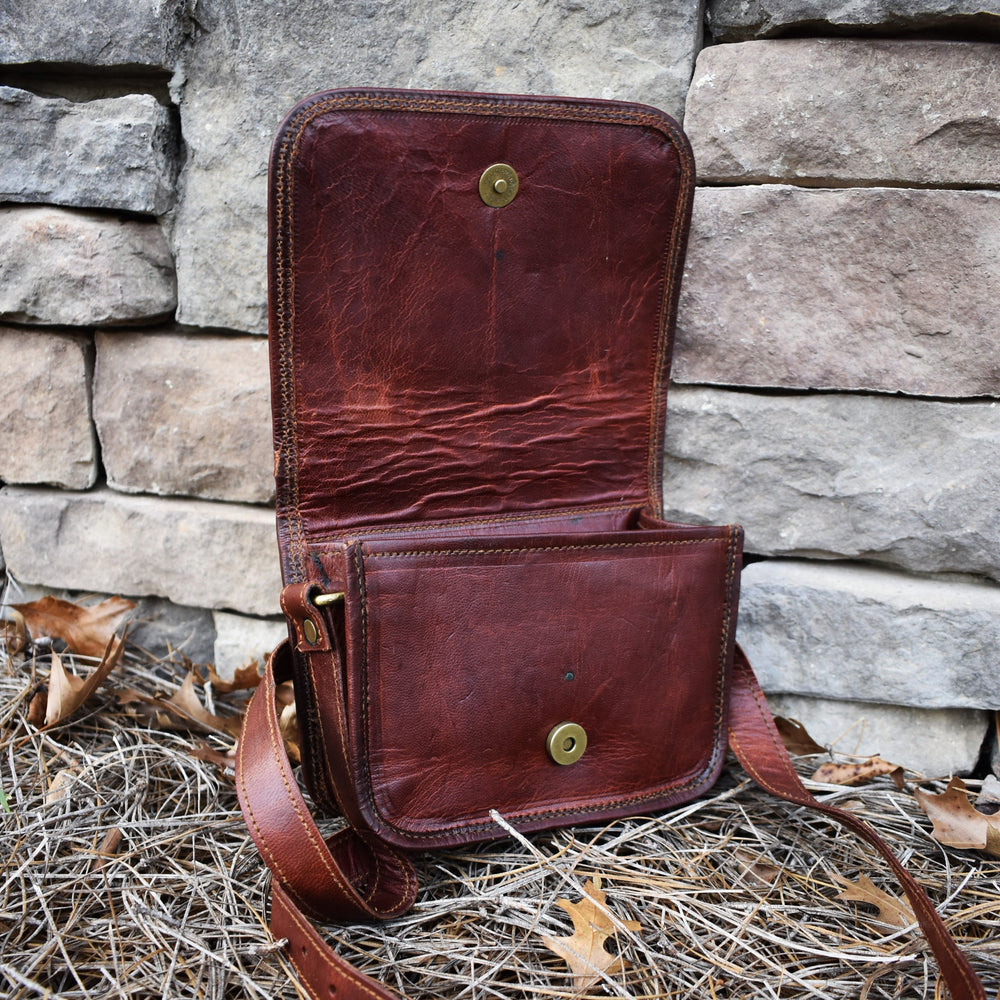 The Wanderer Leather Satchel - Small (ONLINE ORDER ONLY)
