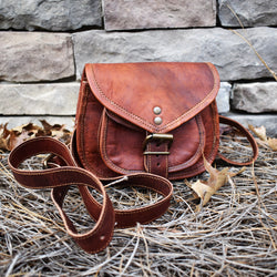 The Rogue Leather Satchel - Small (Tan) (ONLINE ORDER ONLY)
