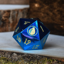 Island Mana Spindown Metal D20 (ONLINE ORDER ONLY)