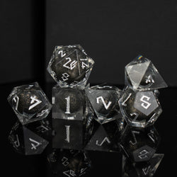 Ashes of My Enemies Liquid Core Dice Set (ONLINE ORDER ONLY)