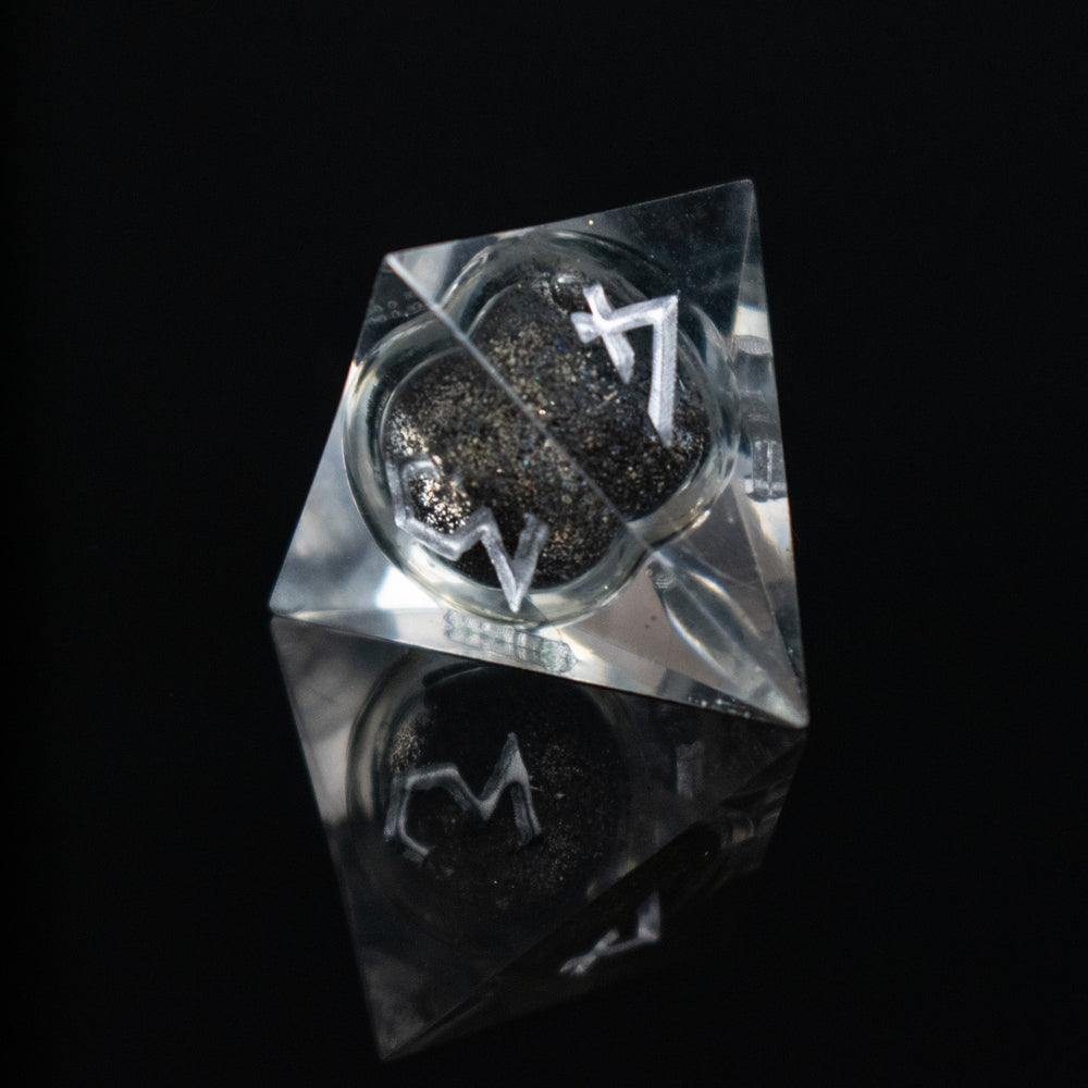 Ashes of My Enemies Liquid Core Dice Set (ONLINE ORDER ONLY)