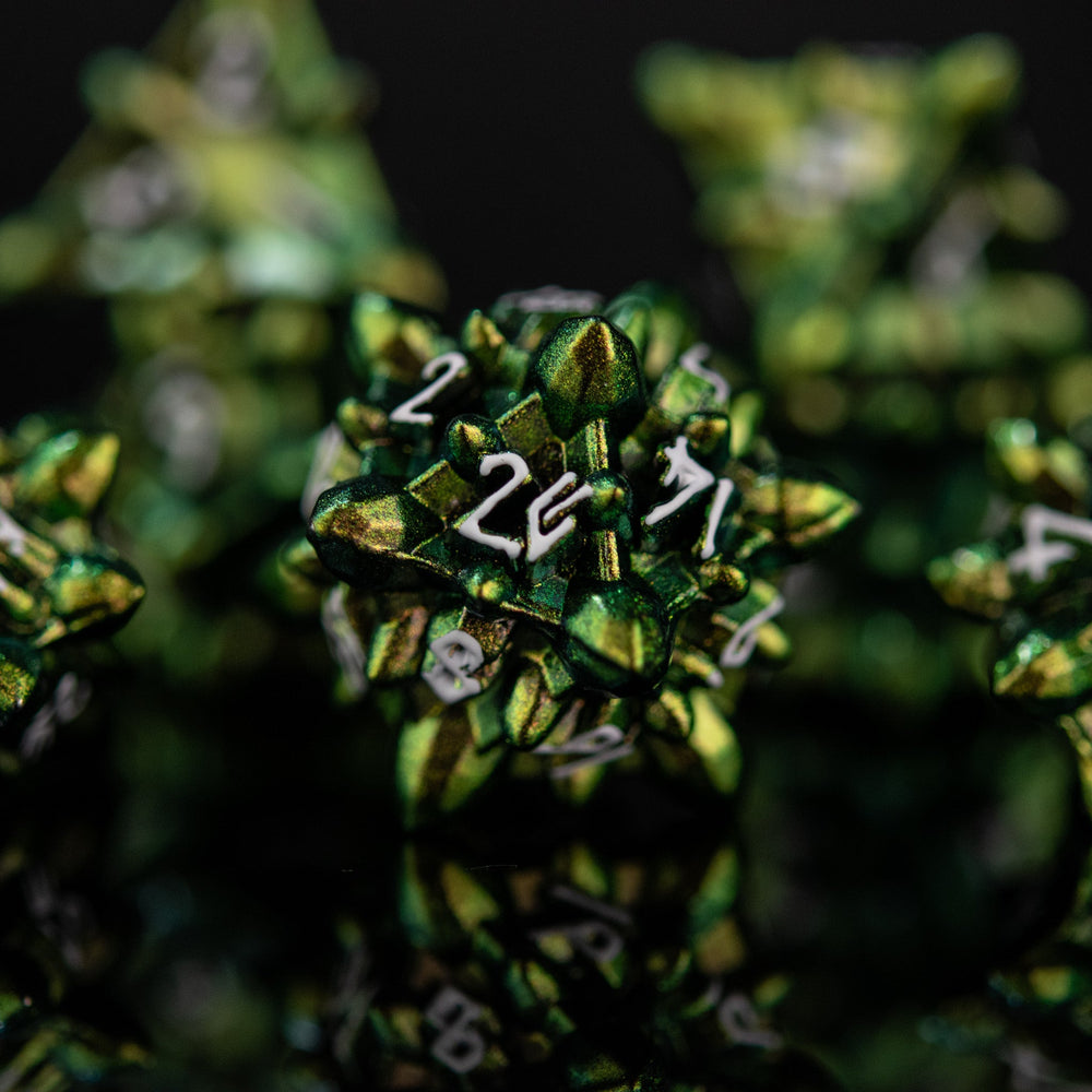 Asteroid Fields Metal Dice Set - Vesta (ONLINE ORDER ONLY)