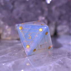 Spellcaster Opalite Stone Dice Set (ONLINE ORDER ONLY)