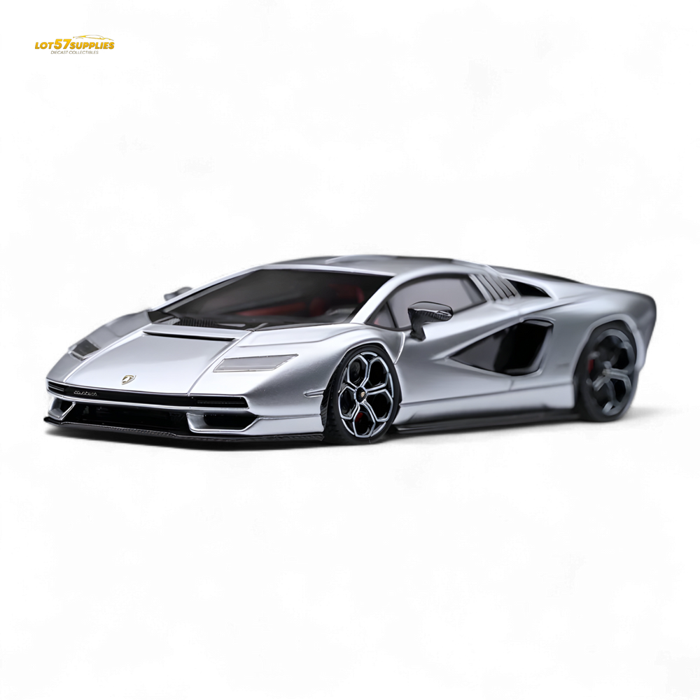 Fuelme Model NEO COUNTACH LPI 800-4 ARGENTO LUNA 1:64 Resin (ONLINE ORDER ONLY)