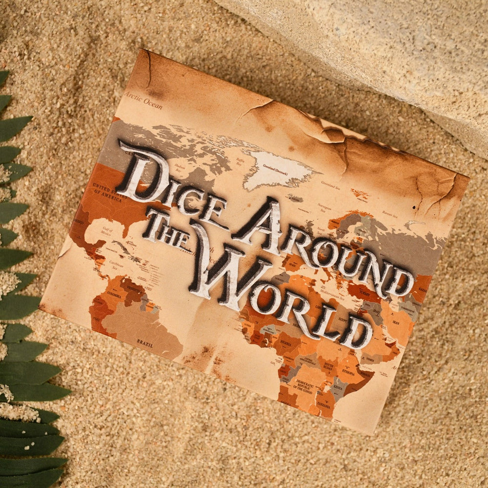 Peruvian Leopard Jasper Stone Dice Set - Dice Around the World Collection (ONLINE ORDER ONLY)