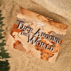 Polynesian Black Obsidian Stone Dice Set - Dice Around the World Collection (ONLINE ORDER ONLY)