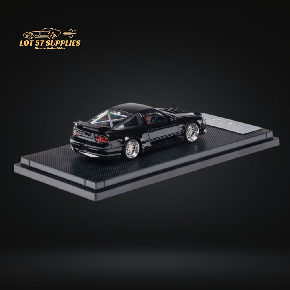 MicroTurbo Custom 180SX Type X Metallic Black 1:64 MT64180SXBLK (ONLINE ORDER ONLY)