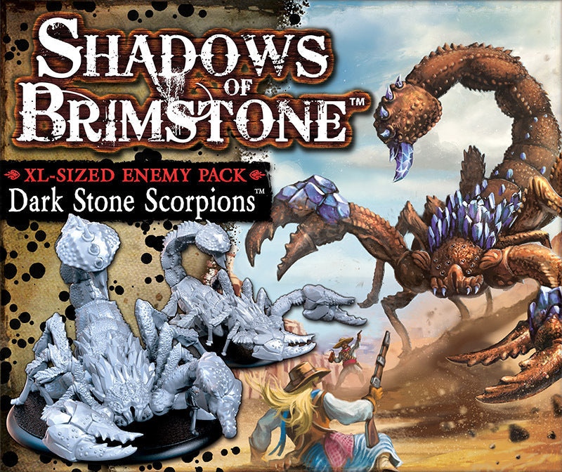Shadows of Brimstone: Dark Stone Scorpion XL Enemy Duo Pack