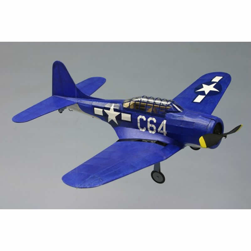 DUM0228 SBD-5 Dauntless 18 Inch Balsa Free Flight Model Kit Dumas (ONLINE ORDER ONLY)