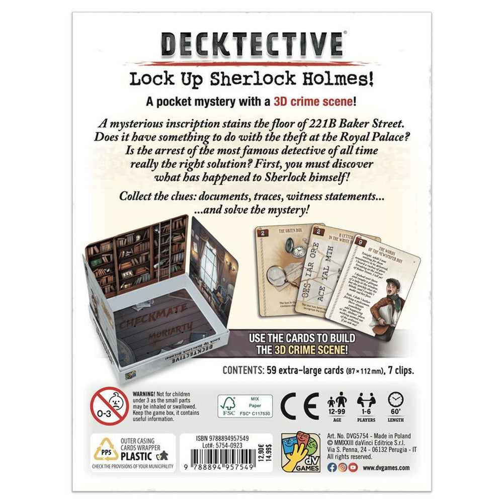 Decktective: Lock Up Sherlock Holmes! (ONLINE ORDER ONLY)