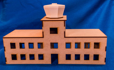 15mm Airport Terminal Building with Control Tower - 15MMDF167 (Online Order Only)