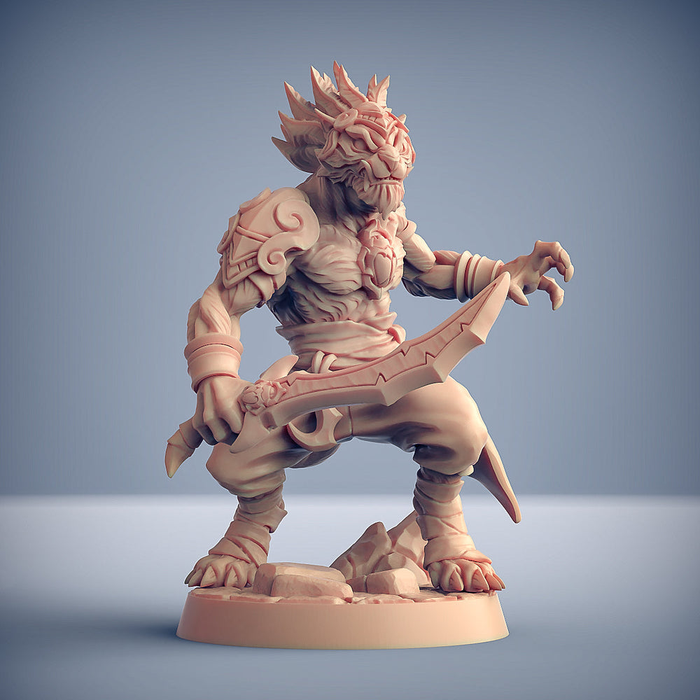 3D Printed Artisan Guild Modular Rakshakin Headhunter Rakshakin Headhunters 28mm 32mm (Online Only)