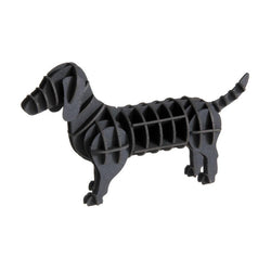 Dachshund Dog 3D Cardboard Model Kit Fridolin (ONLINE ORDER ONLY)
