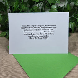 Coloring Dad Happy Birthday Card (ONLINE ORDER ONLY)