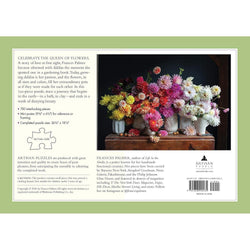 Dahlias 750 Piece Jigsaw Puzzle Artisan (ONLINE ORDER ONLY)
