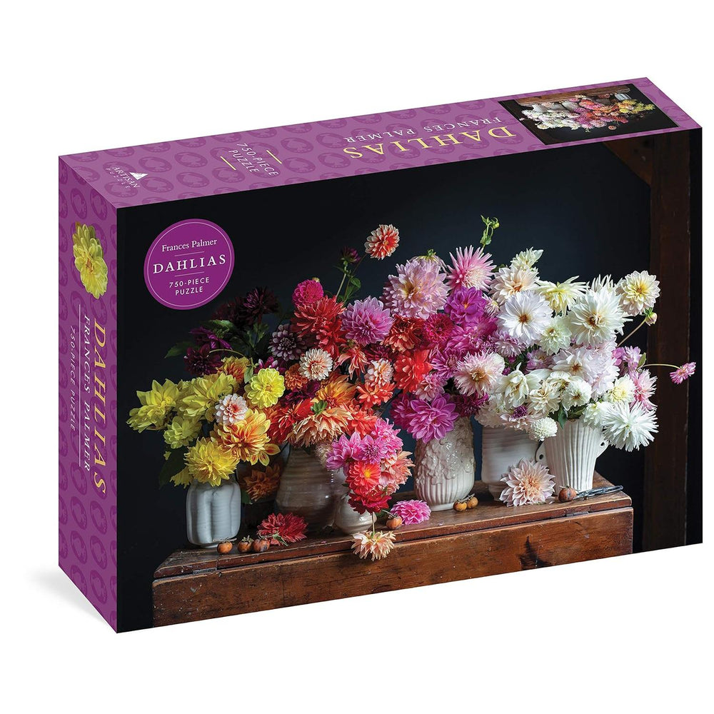 Dahlias 750 Piece Jigsaw Puzzle Artisan (ONLINE ORDER ONLY)