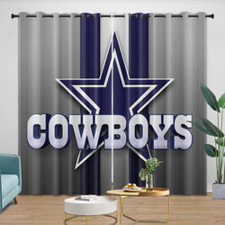 Dallas Cowboys Curtains Blackout Window Drapes (Online Order Only)
