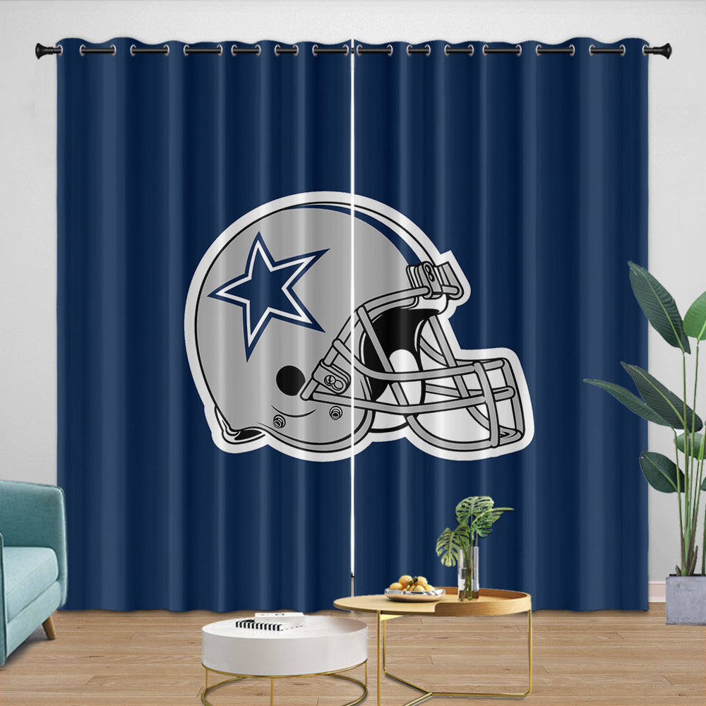 Dallas Cowboys Curtains Blackout Window Drapes (Online Order Only)