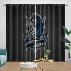 Dallas Mavericks Curtains Blackout Window Drapes Room Decoration (Online Order Only)