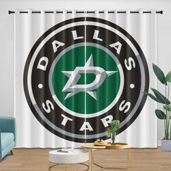 Dallas Stars Curtains Blackout Window Drapes Room Decoration (Online Order Only)