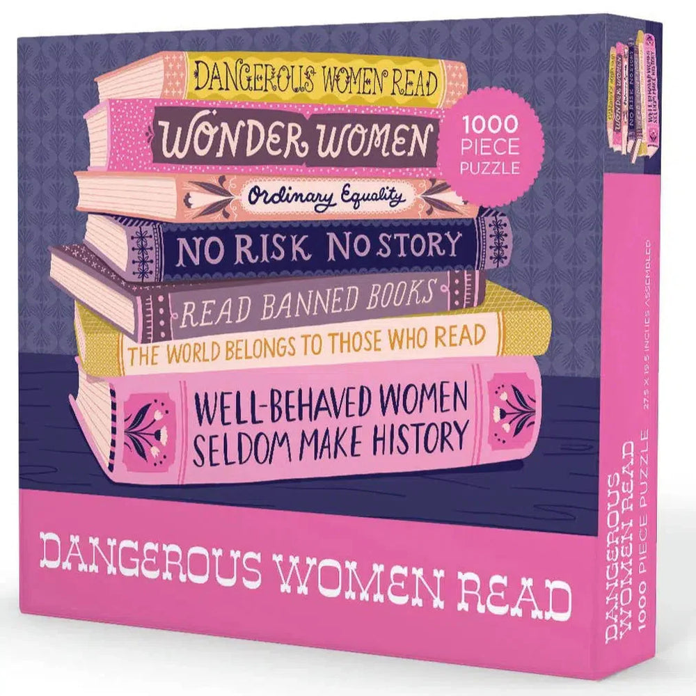 Dangerous Women Read 1000 Piece Jigsaw Puzzle Gibbs Smith (ONLINE ORDER ONLY)