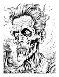 Dare to Dream: Beautiful Horror Coloring Book PDF (ONLINE ORDER ONLY)