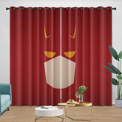 Daredevil Curtains Pattern Blackout Window Drapes Room Decoration (ONLINE ORDER ONLY)