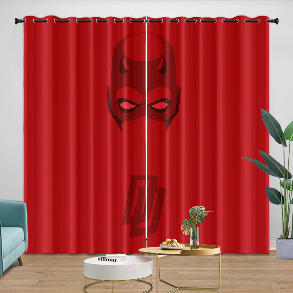 Daredevil Curtains Pattern Blackout Window Drapes Room Decoration (ONLINE ORDER ONLY)
