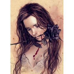 Dark Rose Favole 1000 Piece Jigsaw Puzzle Heye (ONLINE ORDER ONLY)