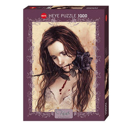 Dark Rose Favole 1000 Piece Jigsaw Puzzle Heye (ONLINE ORDER ONLY)