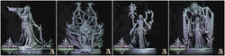 3D Printed Archvillain Games Dark Elves Divine The Queen's Web Underworld 28 32mm D&D (Online Only)