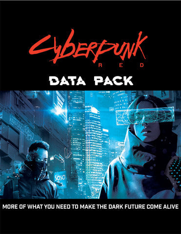 Cyberpunk RED: Data Pack (ONLINE ORDER ONLY)