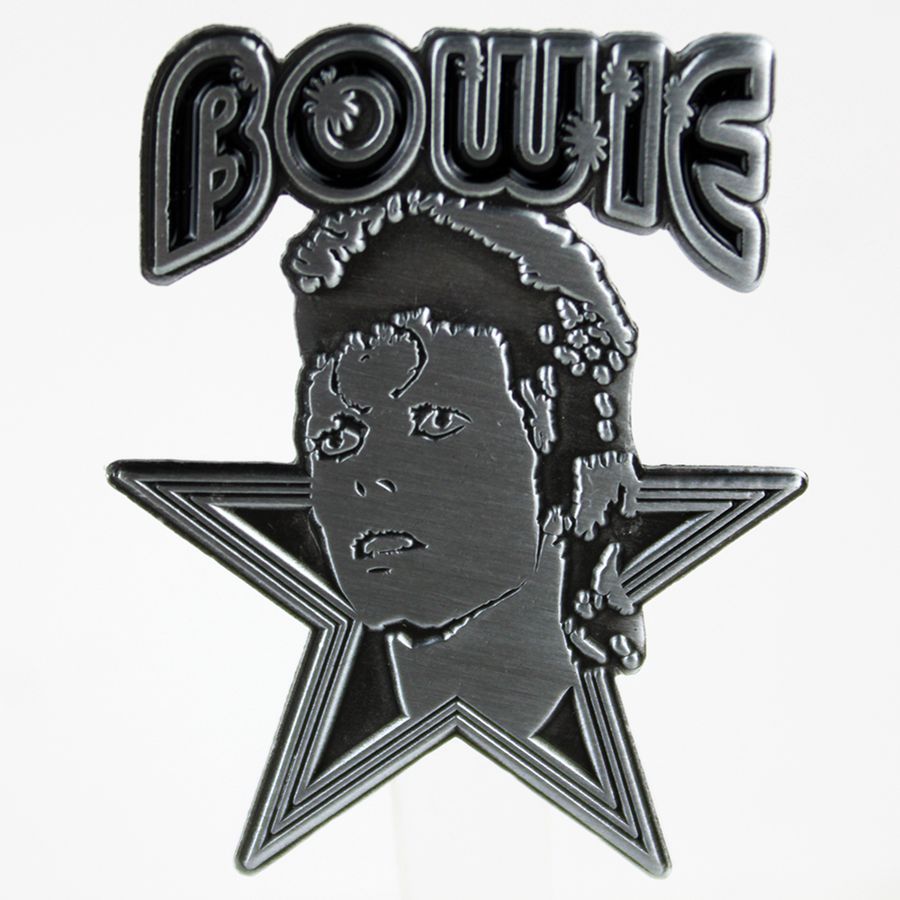 David Bowie Ziggy Stardust Enamel Pin (ONLINE ORDER ONLY)