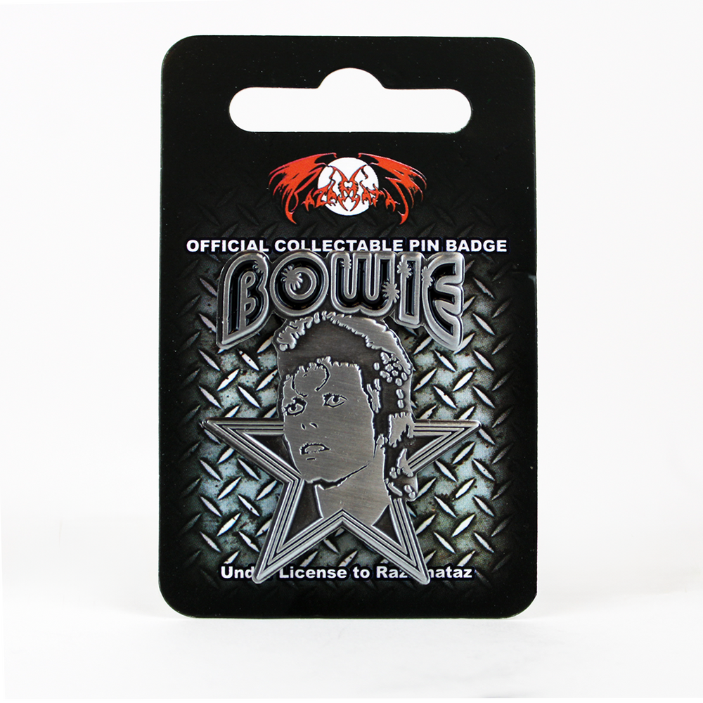 David Bowie Ziggy Stardust Enamel Pin (ONLINE ORDER ONLY)
