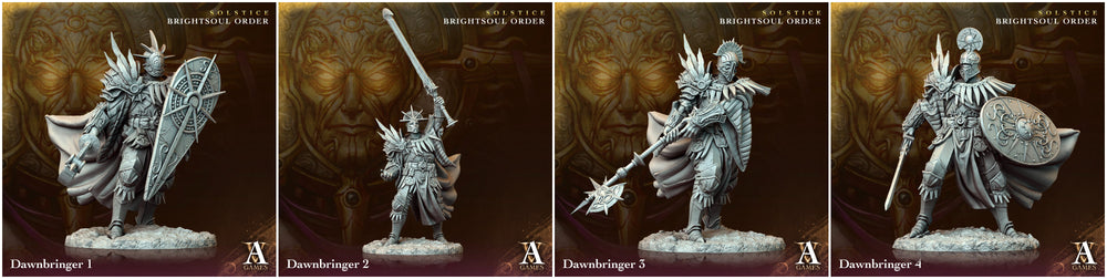 3D Printed Archvillain Games Dawnbringer Solstice Ray of Sol Myr (Online Only)