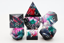 Sharp Edge Resin RPG Dice Set - Daytona (ONLINE ORDER ONLY)