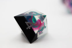 Sharp Edge Resin RPG Dice Set - Daytona (ONLINE ORDER ONLY)