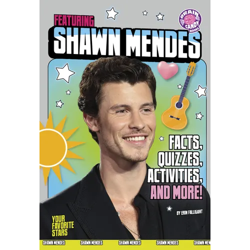 Featuring Shawn Mendes: Facts, Quizzes, Activities, and More! - Paperback (ONLINE ORDER ONLY)