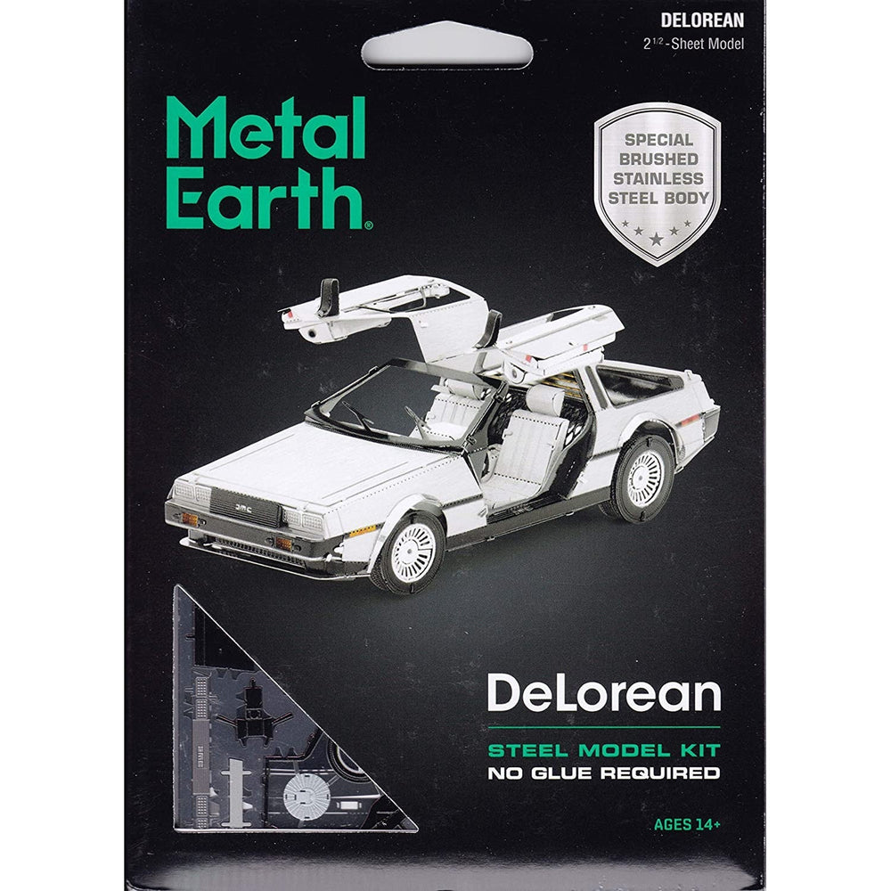 DeLorean 3D Steel Model Kit Metal Earth (ONLINE ORDER ONLY)