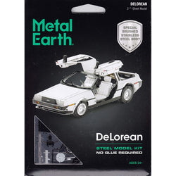 DeLorean 3D Steel Model Kit Metal Earth (ONLINE ORDER ONLY)