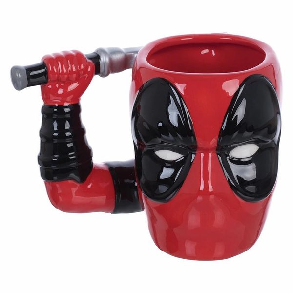 Marvel Deadpool Sculpted 12oz Ceramic Mug (Online Order Only)