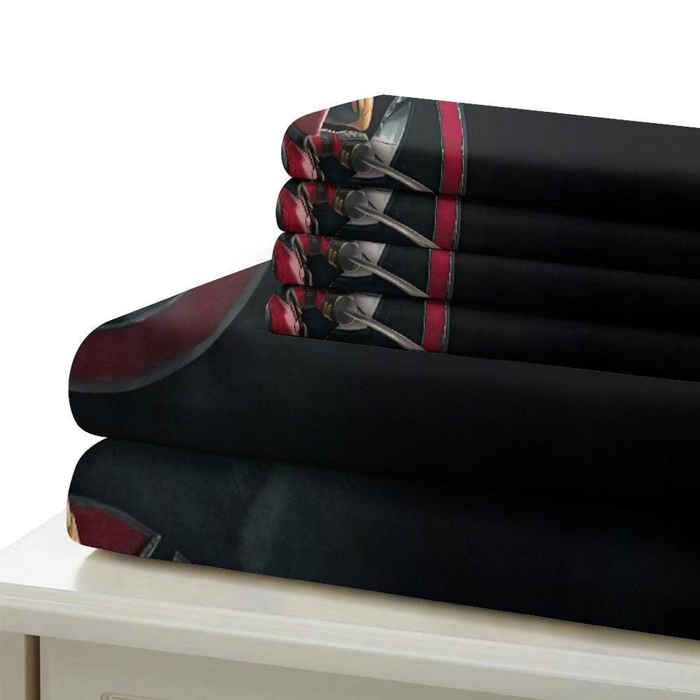 Deadpool And Wolverine Bedding Set Pattern Quilt Cover Without Filler (Online Order Only)