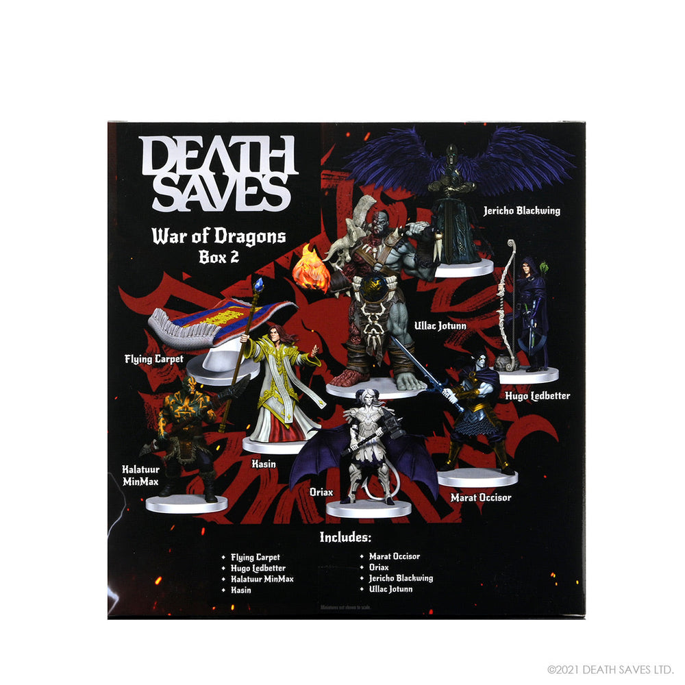 Death Saves: War of Dragons Box Set 2 (ONLINE ORDER ONLY)