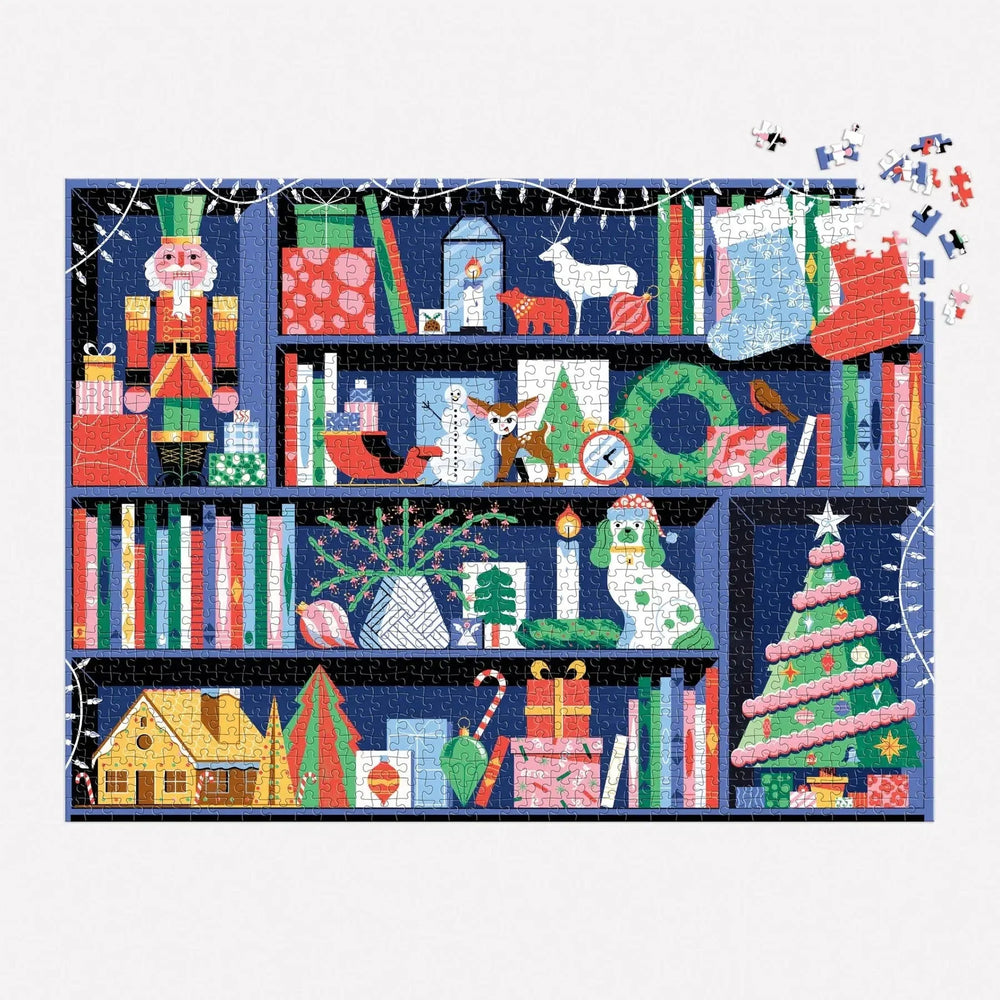 Deck the Shelves 1000 Piece Jigsaw Puzzle Galison (ONLINE ORDER ONLY)