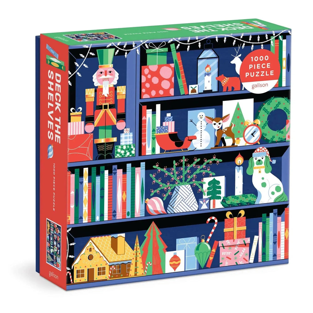 Deck the Shelves 1000 Piece Jigsaw Puzzle Galison (ONLINE ORDER ONLY)