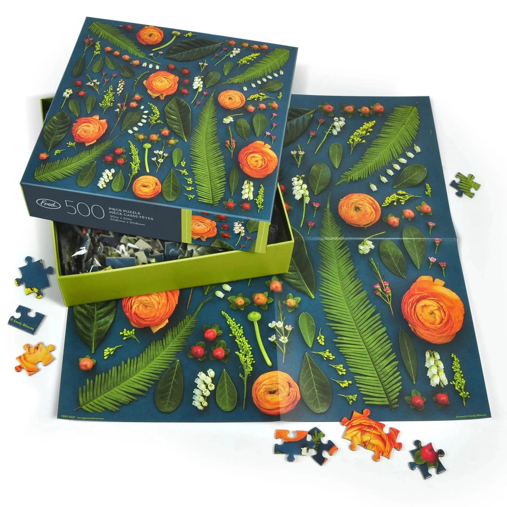 Deconstructed Bouquet 500 Piece Jigsaw Puzzle Fred (ONLINE ORDER ONLY)